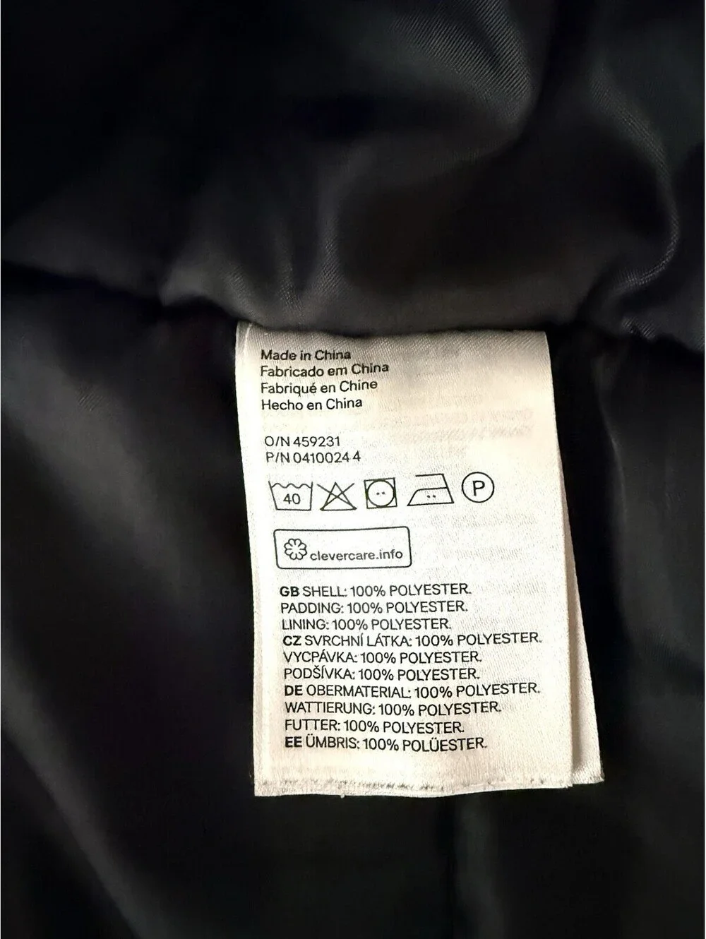 H&M Divided DB Supply No. 1 Men’s Bomber Jacket Olive Green Size S Padded